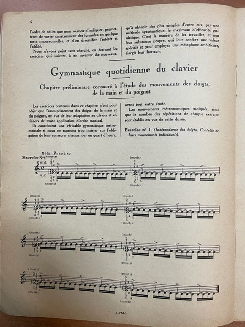 Alfred Cortot Principes rationnels de la technique pianistique