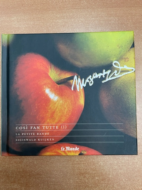CD Mozart Cosi fan tutte (I) Ouverture, Acte 1 Livret 59 pages + CD- 3000 partitions, livres et vinyles d'occasion en vente sur notre site internet gastonmusicclub.fr Gaston Music Store