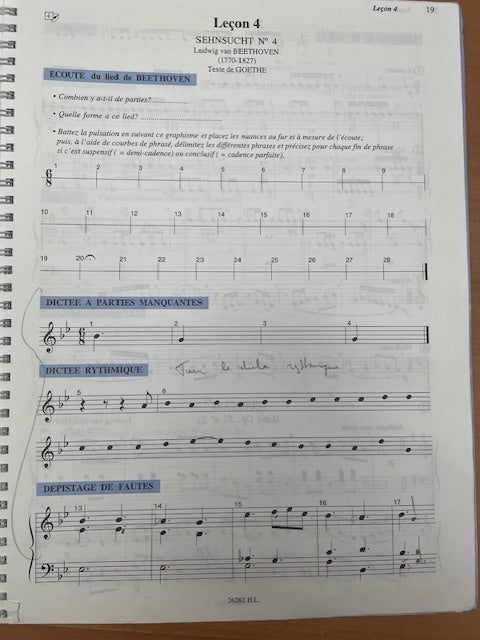 Marguerite Labrousse Cours de Formation Musicale - Volume 4