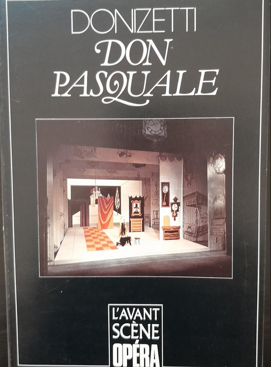 Donizetti Don Pasquale - Revue Avant-scène opéra n°108-3000 partitions, livres et vinyles d'occasion en vente sur notre site internet gastonmusicclub.fr Gaston Music Store
