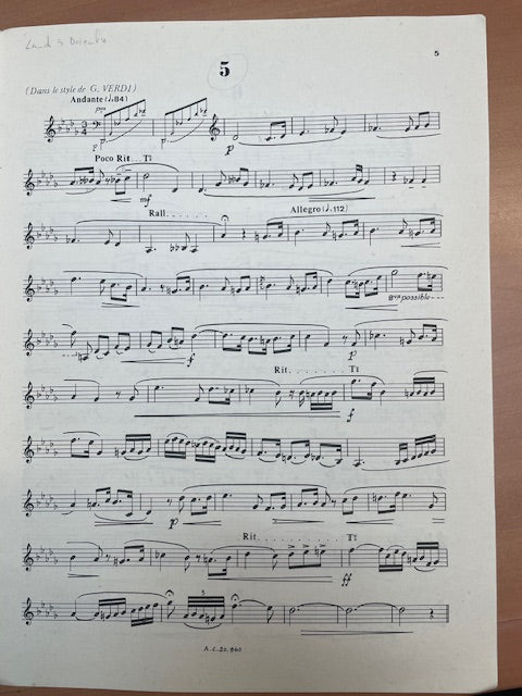 Denis Magnon 12 études mélodiques en style d'auteurs - niveau supérieur-3000 partitions, livres et vinyles d'occasion en vente sur notre site internet gastonmusicclub.fr Gaston Music Store