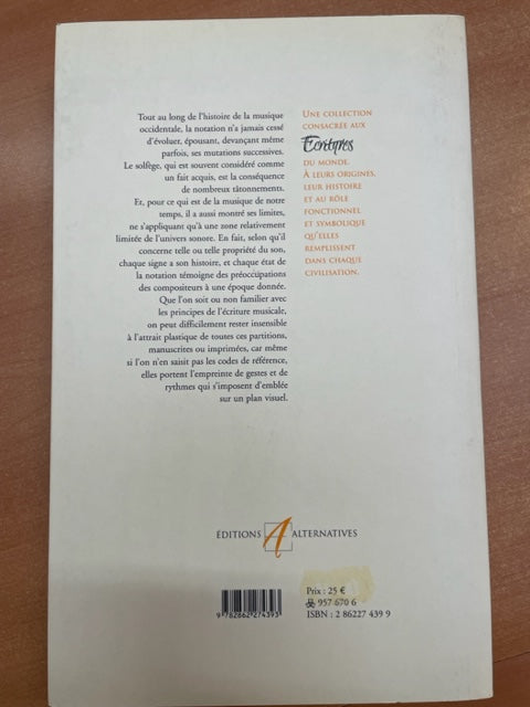 Jean-Yves Bosseur Du son au signe : Histoire de la notation musicale-3000 partitions, livres et vinyles d'occasion en vente sur notre site internet gastonmusicclub.fr Gaston Music Store