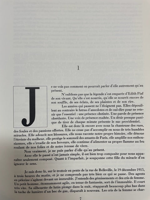 Edith livre de Phillippe Cl Jean