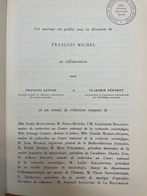 Encyclopédie de la musique en 3 volumes reliés-3000 partitions, livres et vinyles d'occasion en vente sur notre site internet gastonmusicclub.fr Gaston Music Store