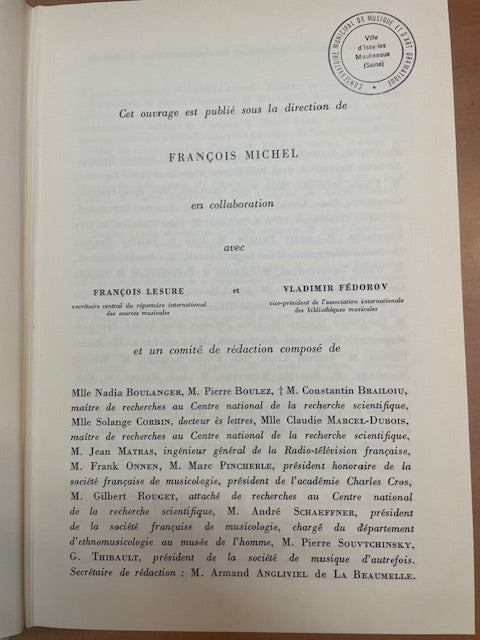 Encyclopédie de la musique en 3 volumes reliés-3000 partitions, livres et vinyles d'occasion en vente sur notre site internet gastonmusicclub.fr Gaston Music Store