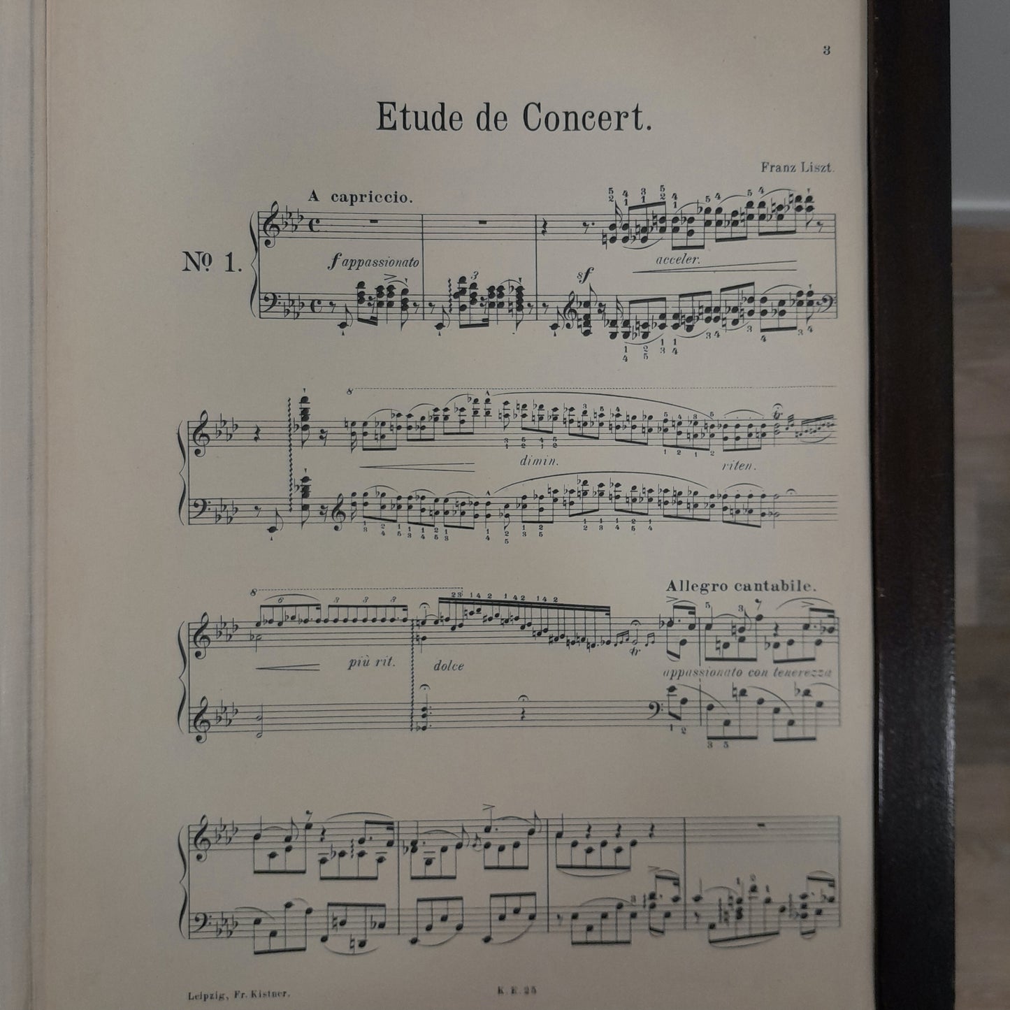 Franz Liszt Etudes de concert n° 1 partition piano-3000 partitions, livres et vinyles d'occasion en vente sur notre site internet gastonmusicclub.fr Gaston Music Store