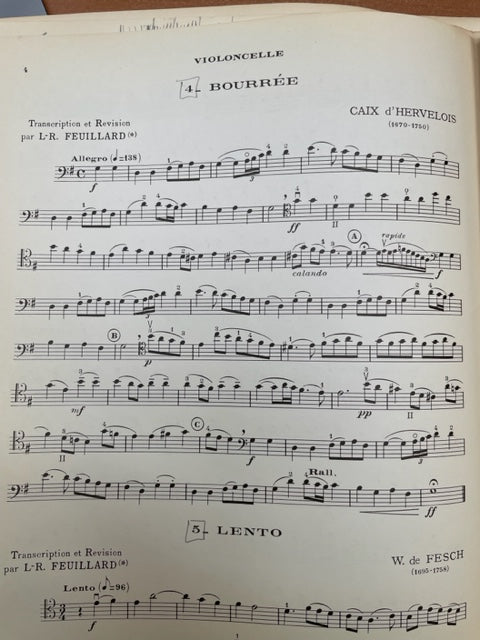 Feuillard Le jeune violoncelliste 3Bl-3000 partitions, livres et vinyles d'occasion en vente sur notre site internet gastonmusicclub.fr Gaston Music Store