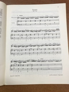 J.S Bach 2 Sonates pour Flute et Basse continue piano