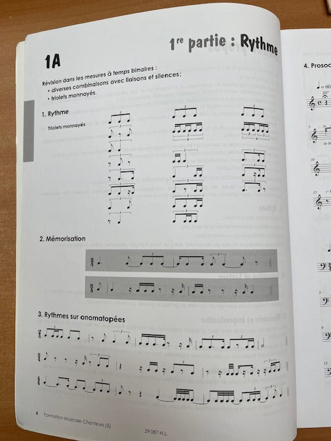 Marguerite Labrousse Formation musicale Chanteurs volume 3-3000 partitions, livres et vinyles d'occasion en vente sur notre site internet gastonmusicclub.fr Gaston Music Store