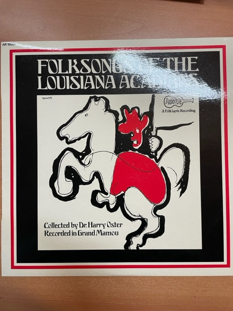 Vinyle Folksongs of the Louisiana Acadians