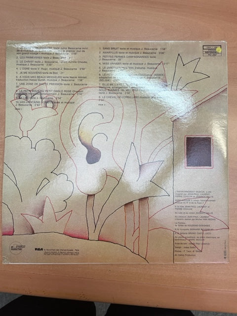 Vinyle Julos Beaucarne Front de libération des arbres fruitiers