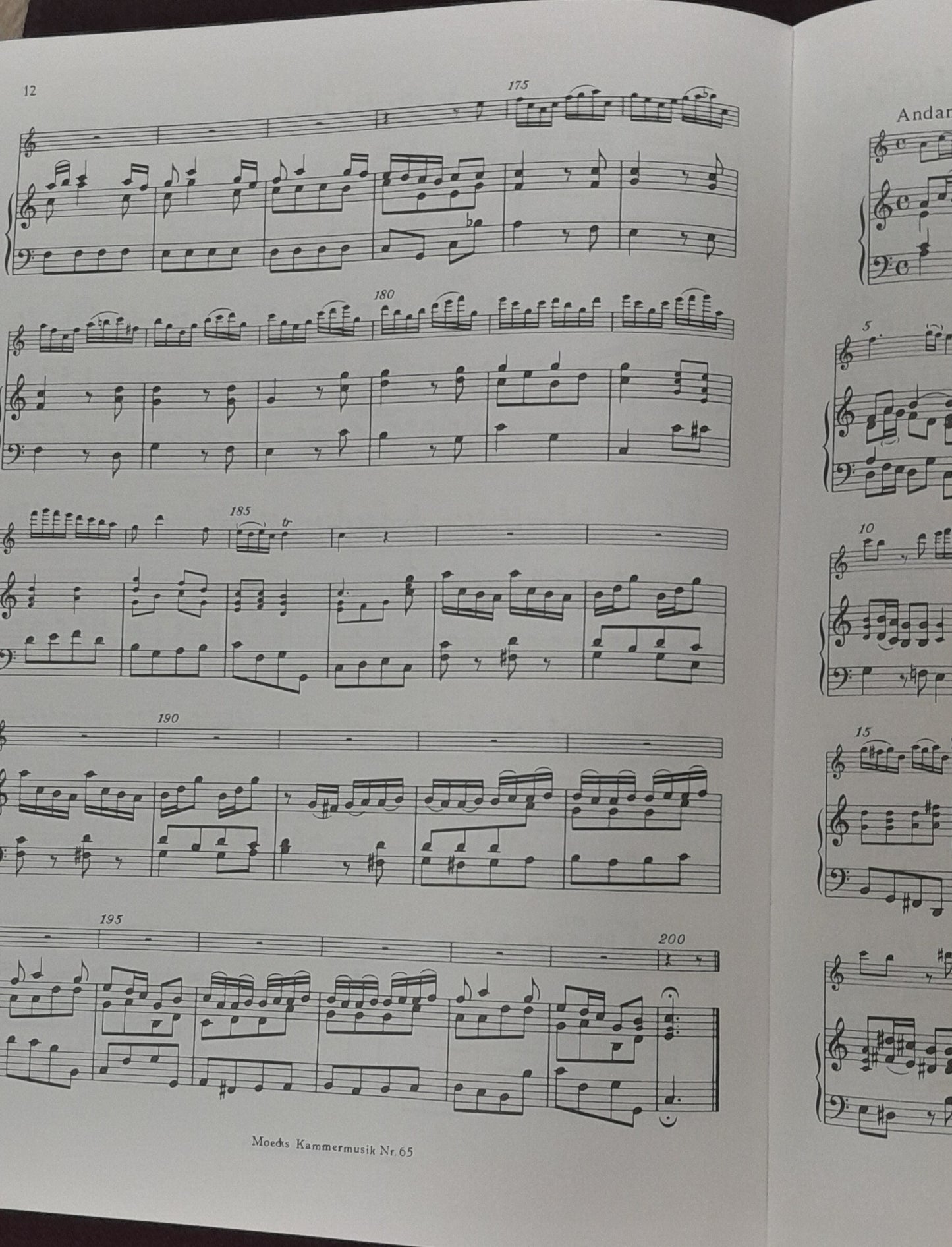 Georg Philipp Telemann Concerto in C-dur for alto recorder and piano