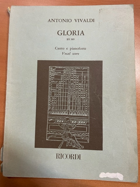 Antonio Vivaldi Gloria RV 589 réduction choeur et piano