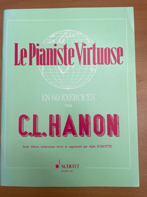 Hanon Le pianiste virtuose en 60 exercices – Gaston Music Store
