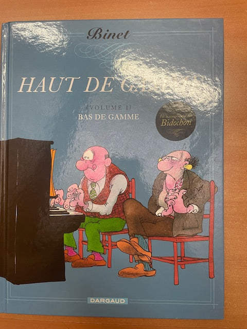 Bande dessinée Binet Haut de gamme volume 1 : Bas de gamme-3000 partitions, livres et vinyles d'occasion en vente sur notre site internet gastonmusicclub.fr Gaston Music Store
