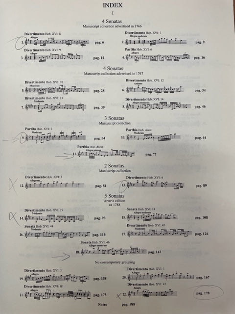 Joseph Haydn Sonaten 1 pour piano- 3000 partitions, livres et vinyles d'occasion en vente sur notre site internet gastonmusicclub.fr Gaston Music Store