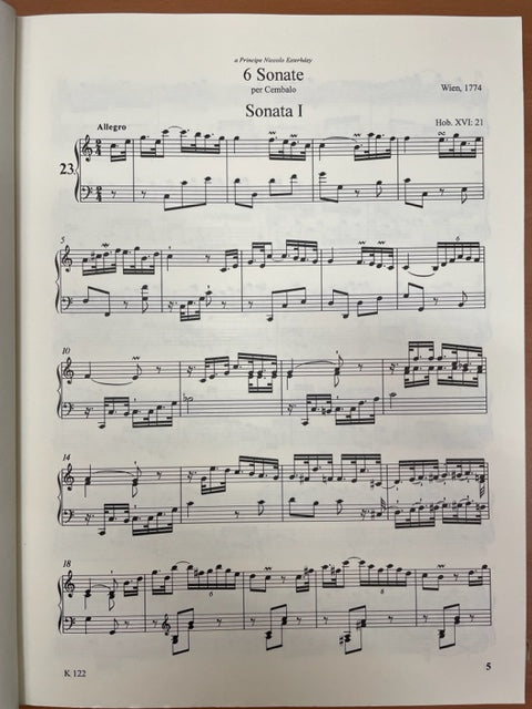Joseph Haydn Sonaten 2 pour piano- 3000 partitions, livres et vinyles d'occasion en vente sur notre site internet gastonmusicclub.fr Gaston Music Store