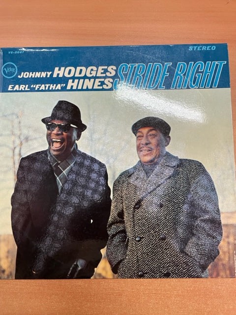 Vinyle Johnny Hodges - Earl Hines Stride Right-3000 partitions, livres et vinyles d'occasion en vente sur notre site internet gastonmusicclub.fr Gaston Music Store