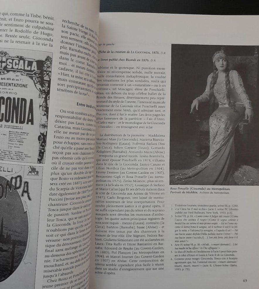 Revue Avant-scène Hugo à l'opéra opéra n°208 direction Arnaud Laster