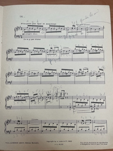 Jacques Ibert Histoires... n° 9: La marchande d'eau fraîche partition piano- 3000 partitions, livres et vinyles d'occasion en vente sur notre site internet gastonmusicclub.fr Gaston Music Store