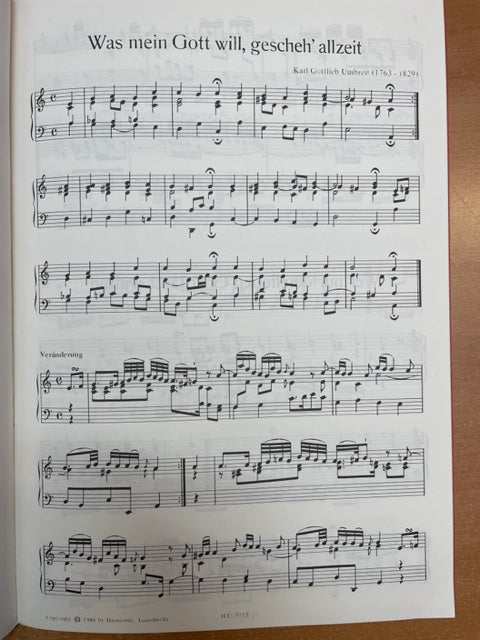 Karl Gottlieb Umbreit 4 Choräle mit Veränderungen partition pour orgue- 3000 partitions, livres et vinyles d'occasion en vente sur notre site internet gastonmusicclub.fr Gaston Music Store