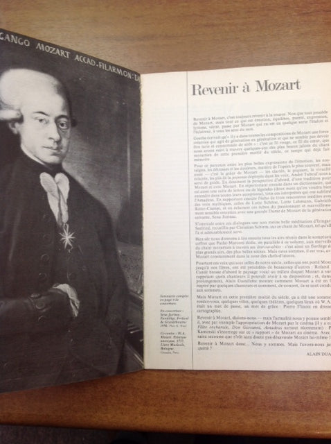 Revue Avant-Scène Opéra 79 et 80, Les introuvables du chant mozartien