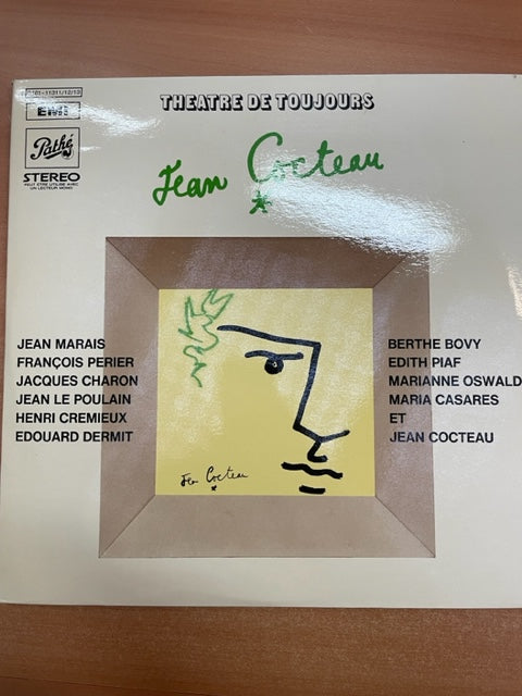 Coffret 3 vinyles Théâtre de toujours: Jean Cocteau-3000 partitions, livres et vinyles d'occasion en vente sur notre site internet gastonmusicclub.fr Gaston Music Store