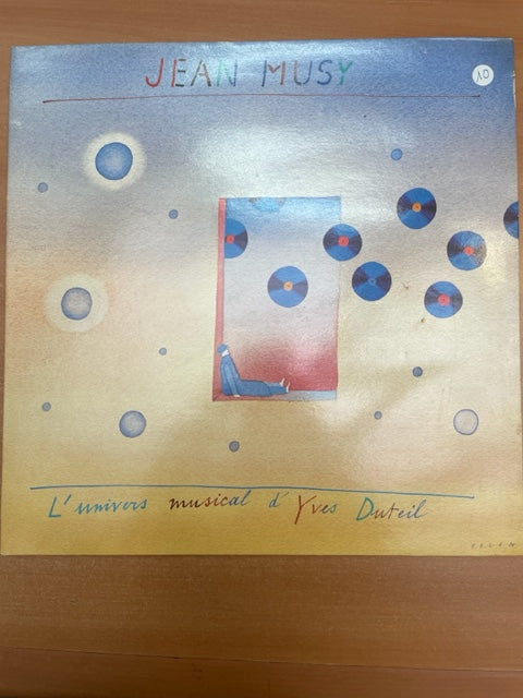 Vinyle Jean Musy L'univers musical d'Yves Duteil - 3000 partitions, livres et vinyles d'occasion en vente sur notre site internet gastonmusicclub.fr Gaston Music Store