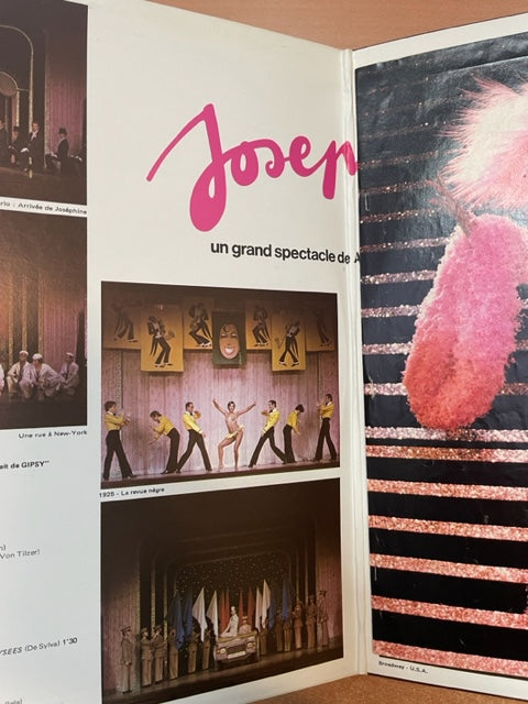 Vinyle Josephine Baker à Bobino 1975 (2 vinyles)- 3000 partitions, livres et vinyles d'occasion en vente sur notre site internet gastonmusicclub.fr Gaston Music Store