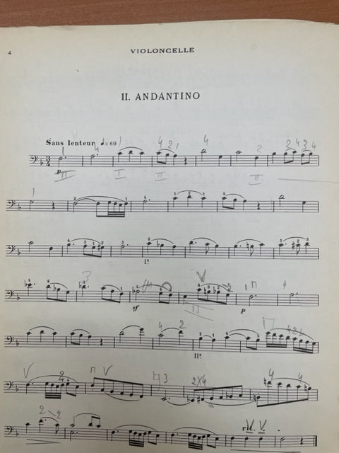 Kummer Concertino en do majeur pour violoncelle et piano-3000 partitions, livres et vinyles d'occasion en vente sur notre site internet gastonmusicclub.fr Gaston Music Store
