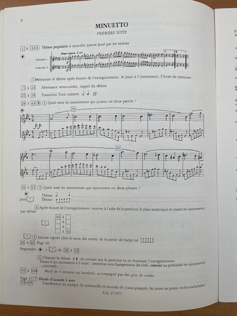 Bizet : L'Arlésienne Cahiers d'Analyse et de Formation Musicale n°2-3000 partitions, livres et vinyles d'occasion en vente sur notre site internet gastonmusicclub.fr Gaston Music Store