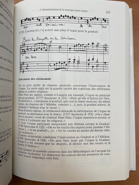 L'interprétation de la musique pour orgue 1661-1789 livre de Jean Saint-Arroman-3000 partitions, livres et vinyles d'occasion en vente sur notre site internet gastonmusicclub.fr Gaston Music Store
