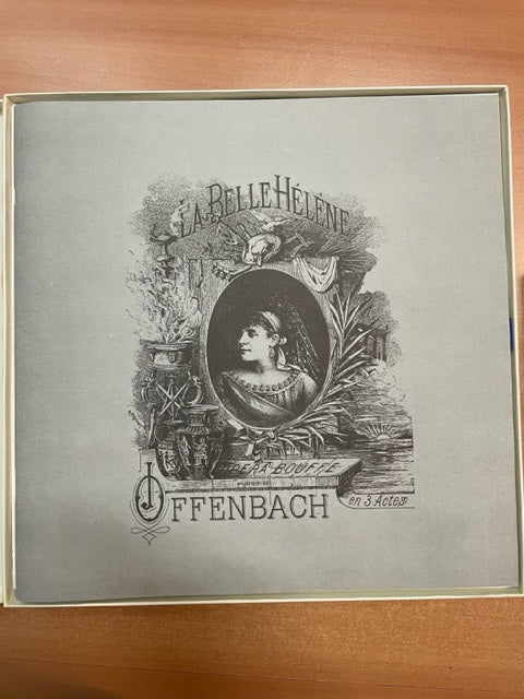 Vinyle (coffret 2 LP) Offenbach Jacques La Belle Hélène (2 disques + livret bilingue fr/angl)- 3000 partitions, livres et vinyles d'occasion en vente sur notre site internet