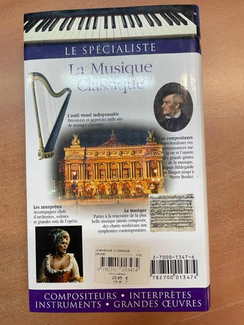 La musique classique livre de John Burrows - Venez consulter nos 3000 partitions, livres et vinyles d'occasion sur notre site internet gastonmusicclub.fr Gaston Music Store