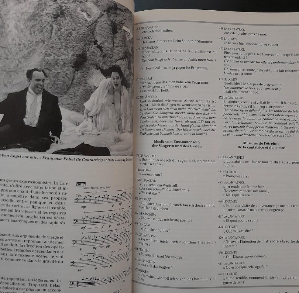 Revue Avant-scène opéra n° 160 La Ronde Philippe Boesmans-3000 partitions, livres et vinyles d'occasion en vente sur notre site internet gastonmusicclub.fr Gaston Music Store