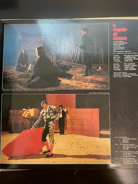 Coffret 2 Vinyles Marius Constant La tragédie de Carmen, de Peter Brook, Jean-Claude Carrière et Marius Constant