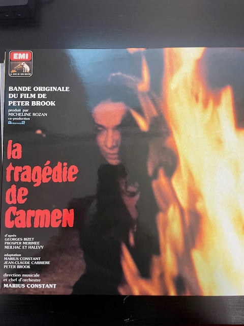 Coffret 2 Vinyles Marius Constant La tragédie de Carmen, de Peter Brook, Jean-Claude Carrière et Marius Constant