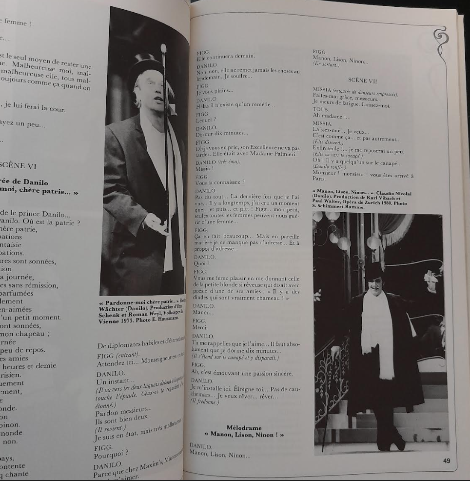 Lehar La veuve joyeuse. Revue "Avant-scène" opéra n° 45-3000 partitions, livres et vinyles d'occasion en vente sur notre site internet gastonmusicclub.fr Gaston Music Store