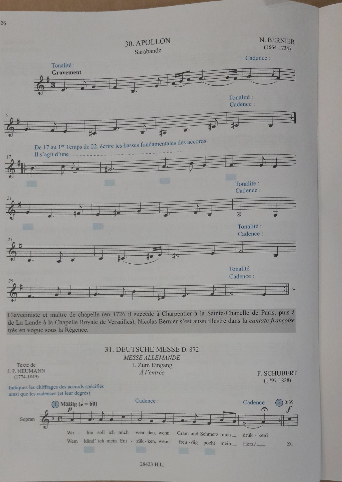 La dictée en musique volume 5 - Niveau milieu de 2e cycle (textes du répertoire) livre + CD Pierre Chépélov