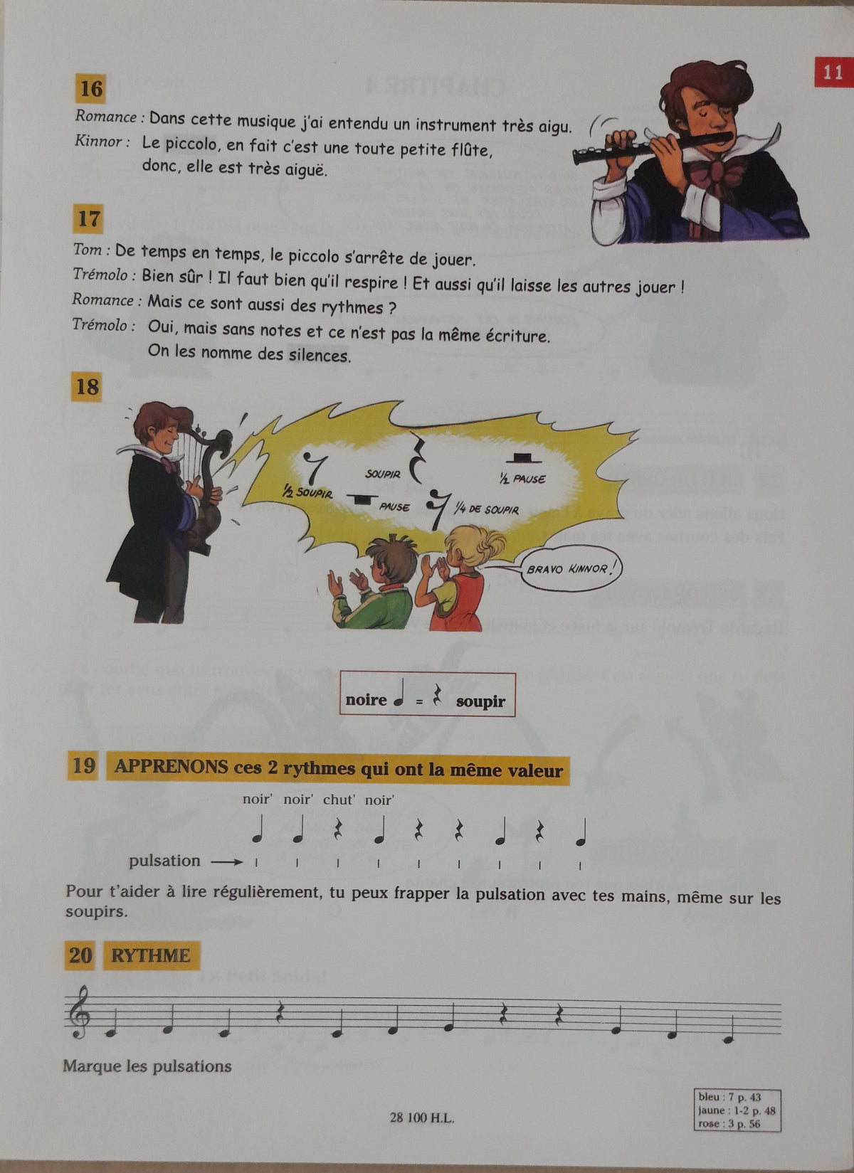La magie de la musique - 1ere année de formation musicale Lamarque - Goudard