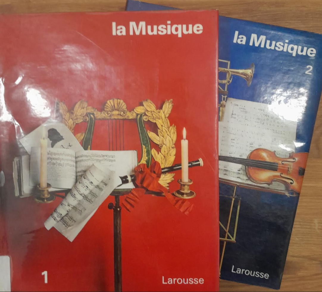La musique: les hommes, les instruments les oeuvres livre de Dufourcq Norbert 2 volumes reliés