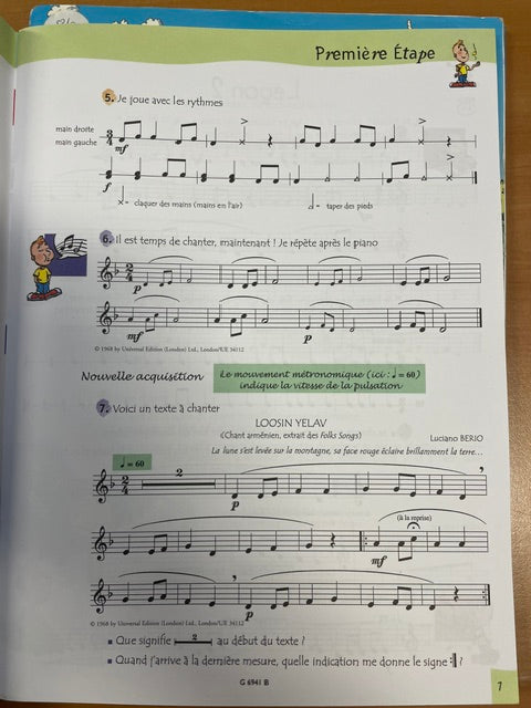 La musique tout simplement Volume 2 livre de l'élève Jean Clément Jollet