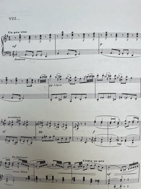 Jacques Ibert La cage de cristal (Histoires n° 8) partition piano