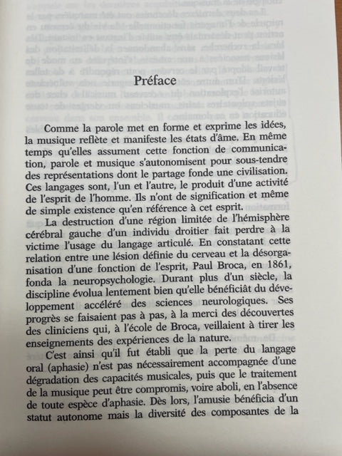 Bernard Lechavalier Le cerveau de Mozart-3000 partitions, livres et vinyles d'occasion en vente sur notre site internet gastonmusicclub.fr Gaston Music Store