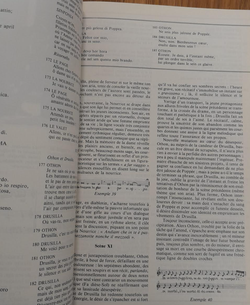 Monteverdi Le Couronnement de Poppée. Revue "Avant-scène" opéra n° 115-3000 partitions, livres et vinyles d'occasion en vente sur notre site internet gastonmusicclub.fr Gaston Music Store
