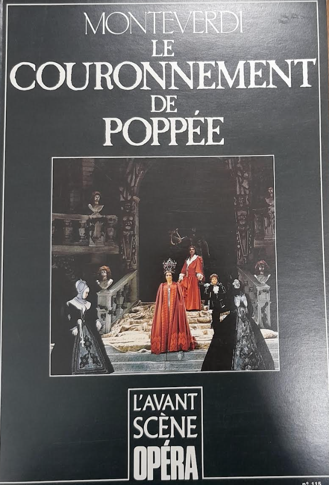 Monteverdi Le Couronnement de Poppée. Revue "Avant-scène" opéra n° 115-3000 partitions, livres et vinyles d'occasion en vente sur notre site internet gastonmusicclub.fr Gaston Music Store