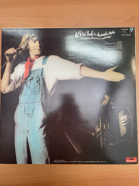 Vinyle Renaud Le p'tit Bal du samedi soir-3000 partitions, livres et vinyles d'occasion en vente sur notre site internet gastonmusicclub.fr Gaston Music Store