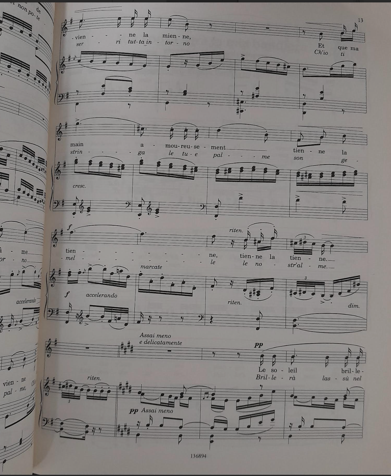 Le più belle romanze della Belle Epoque partition pour chant et piano