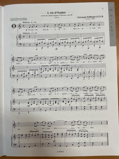 Alain Voirpy Lectures chantées avec accompagnement de piano 2e cycle (CD inclus)- 3000 partitions, livres et vinyles d'occasion en vente sur notre site internet gastonmusicclub.fr Gaston Music Store