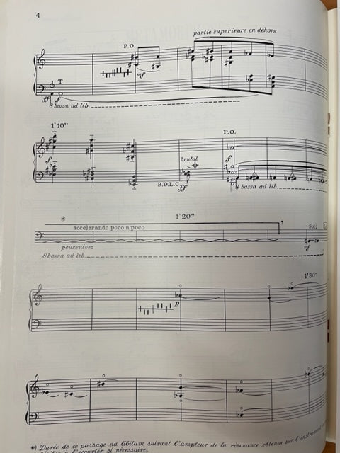 Edith Lejet Métamorphoses pour harpe-3000 partitions, livres et vinyles d'occasion en vente sur notre site internet gastonmusicclub.fr Gaston Music Store